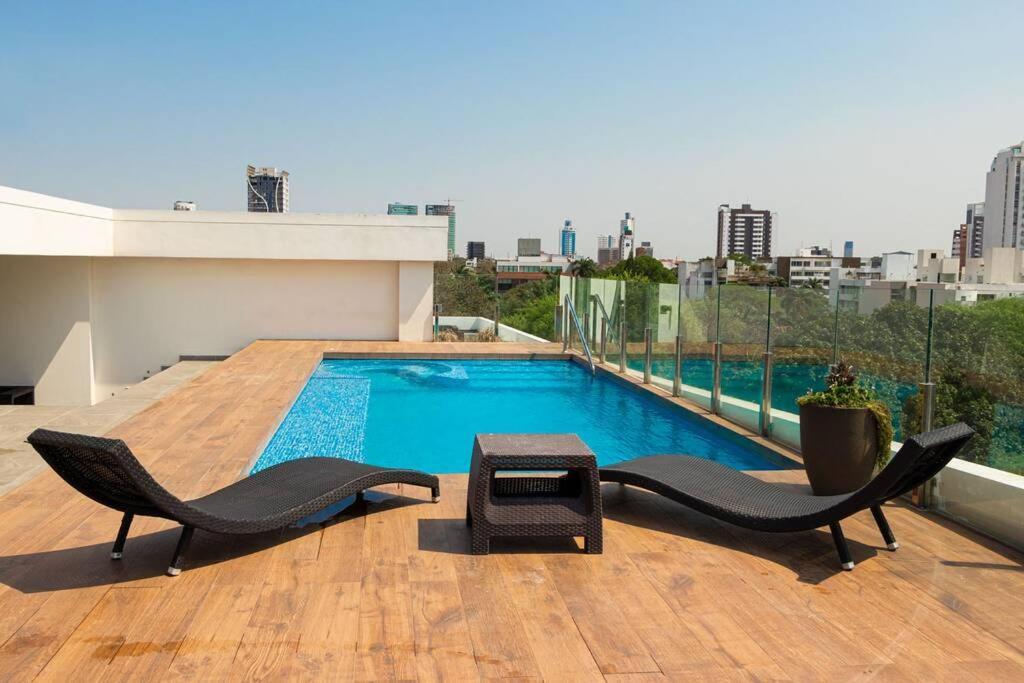 Luxurious Stay At Modern Apartment Санта-Крус-де-ла-Сьерра Экстерьер фото